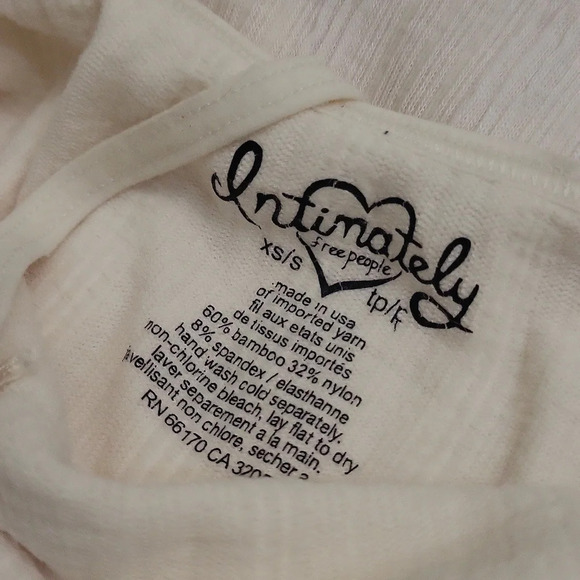 Free People Intimately Bamboo Seamless Romper Nude - Picture 3 of 3